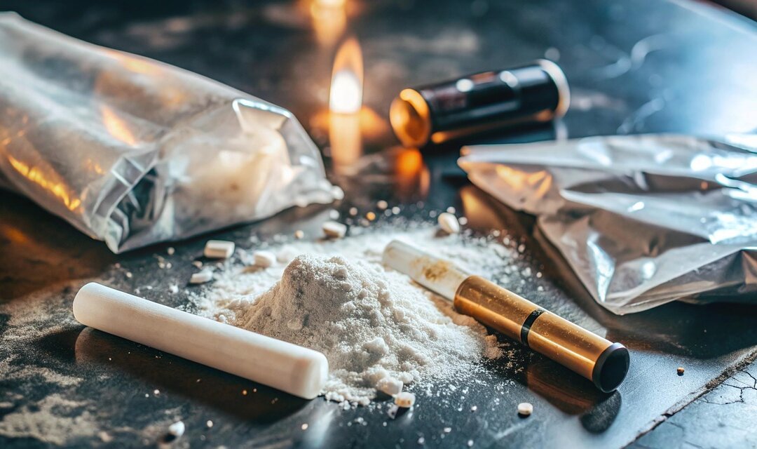 cocaïne poudre blanche