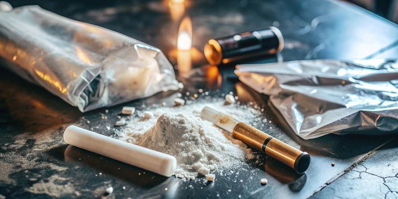 cocaïne poudre blanche