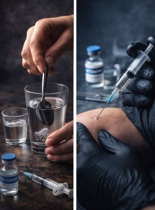 ketamine double conso ketamine poudre et injection