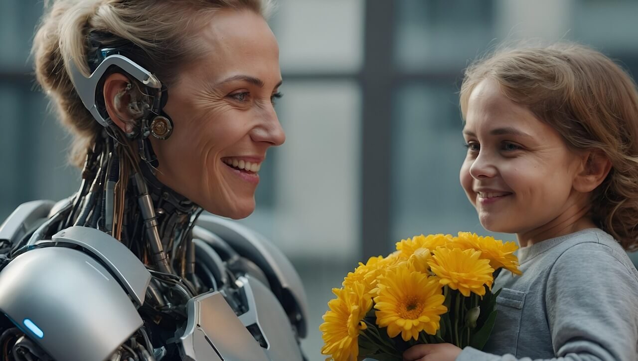 intelligence artificielle maman enfant