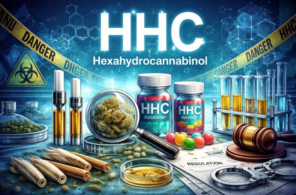 HHC (hexahydrocannabinol) — cannabinoïde semi-synthétique émergent : pharmacologie, risques et enjeux de contrôle