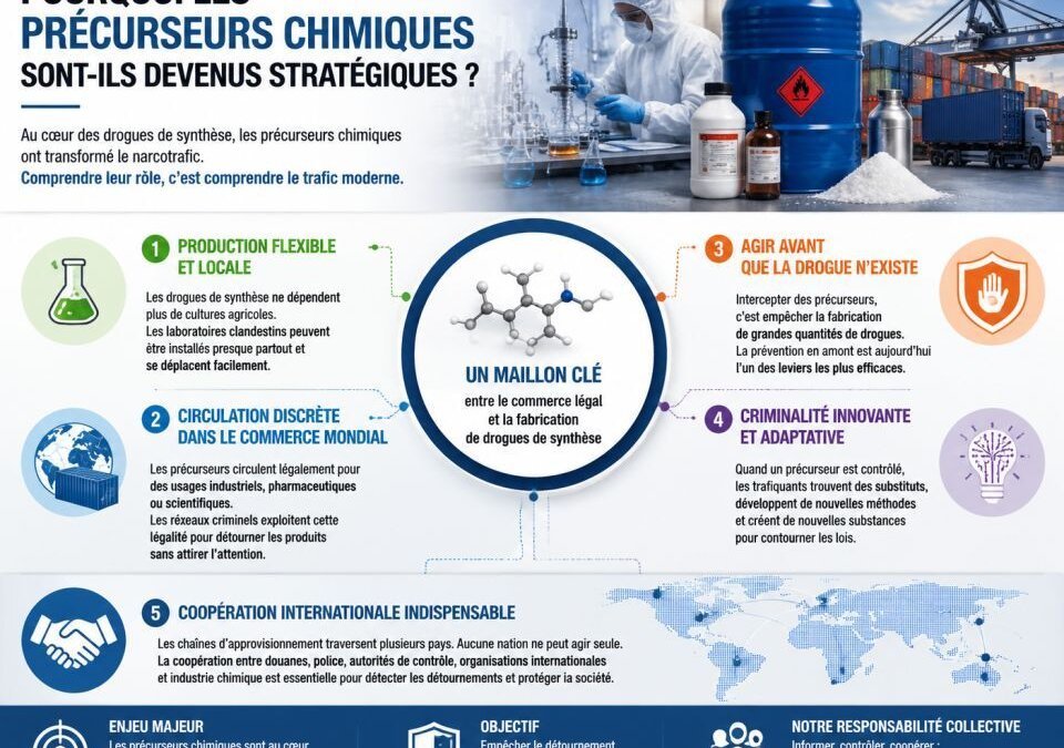 Pourquoi les précurseurs chimiques sont-ils devenus stratégiques ?