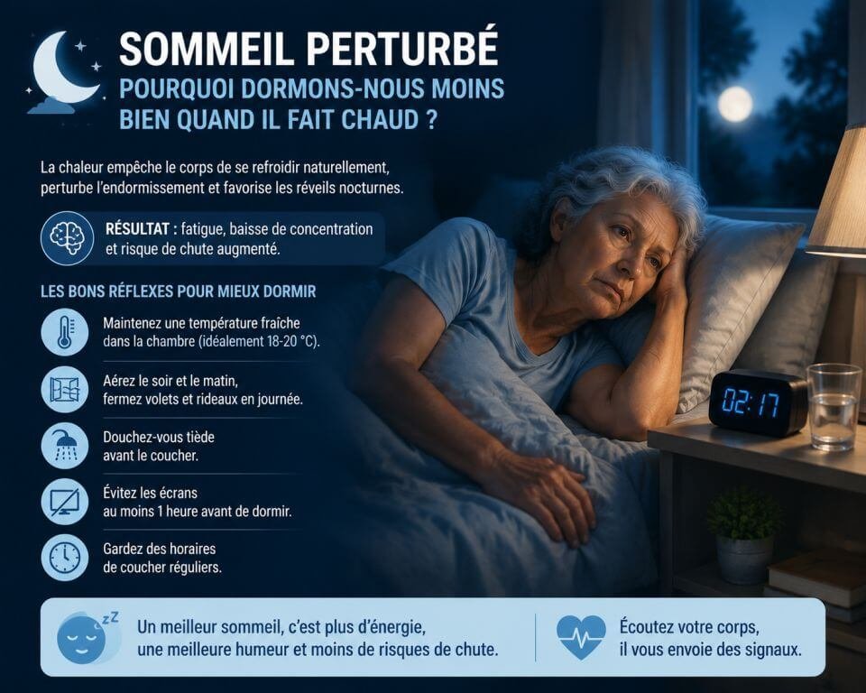 Vous dormez moins bien ? La chaleur n'est pas la seule responsable