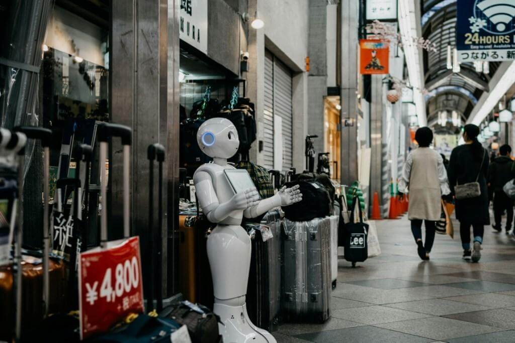 03_narcotrafic_securite Robot pratiquant la vente dans la rue