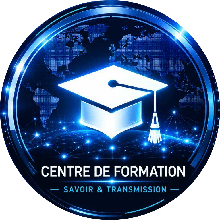 logo rond fond transparent Centre formation