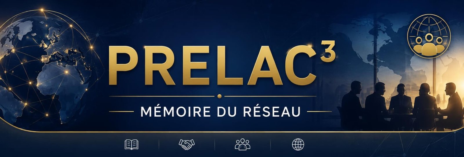 bannière entête de la mémoire réseau PRELAC3