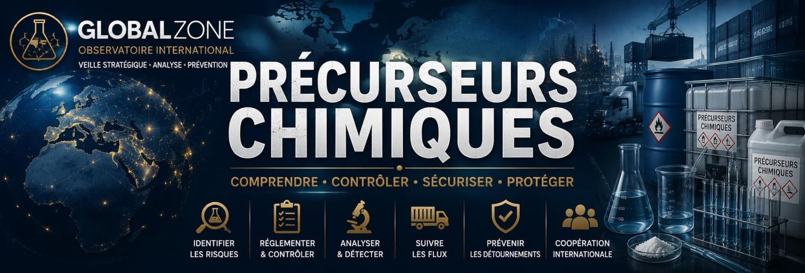 Image ent`te page pilier des precurseurs chimiques