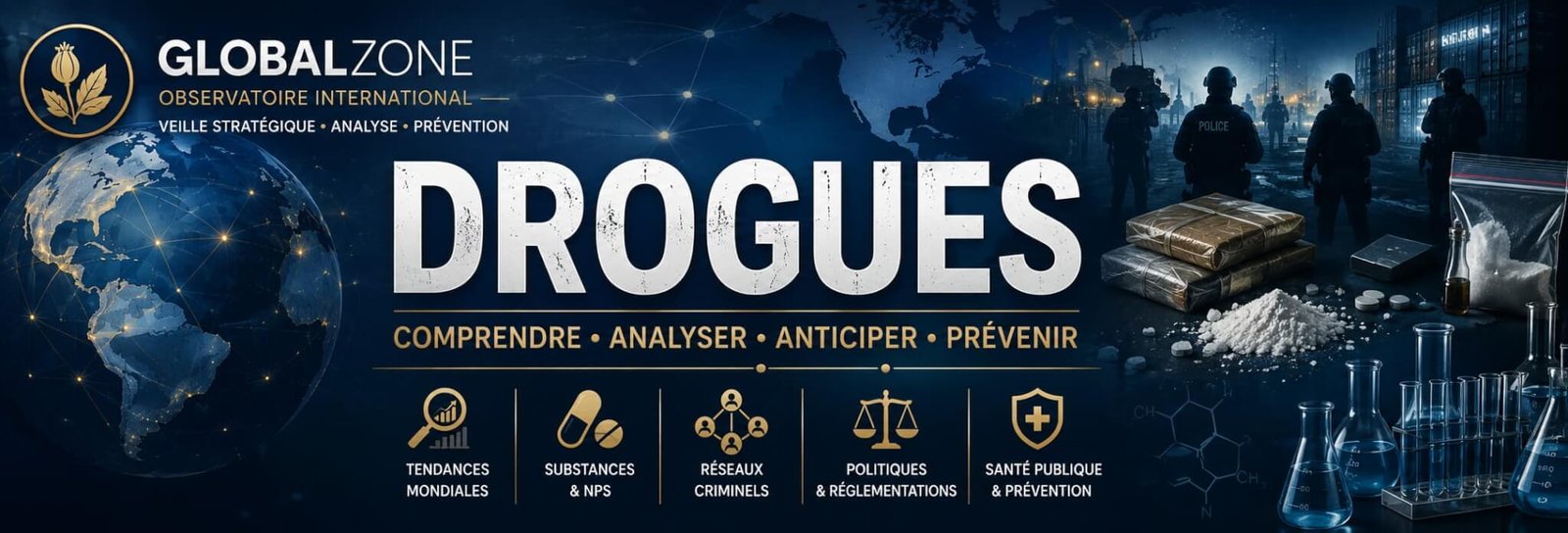 entête de la page pilier drogues